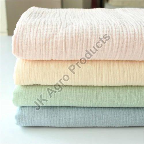 Multicolor Cotton Muslin Fabric, for Garments, Feature : Shrink-Resistant
