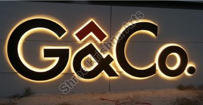 Rectengular Multiweight Acrylic Glow Sign Board, for Shops, Color : Multicolor