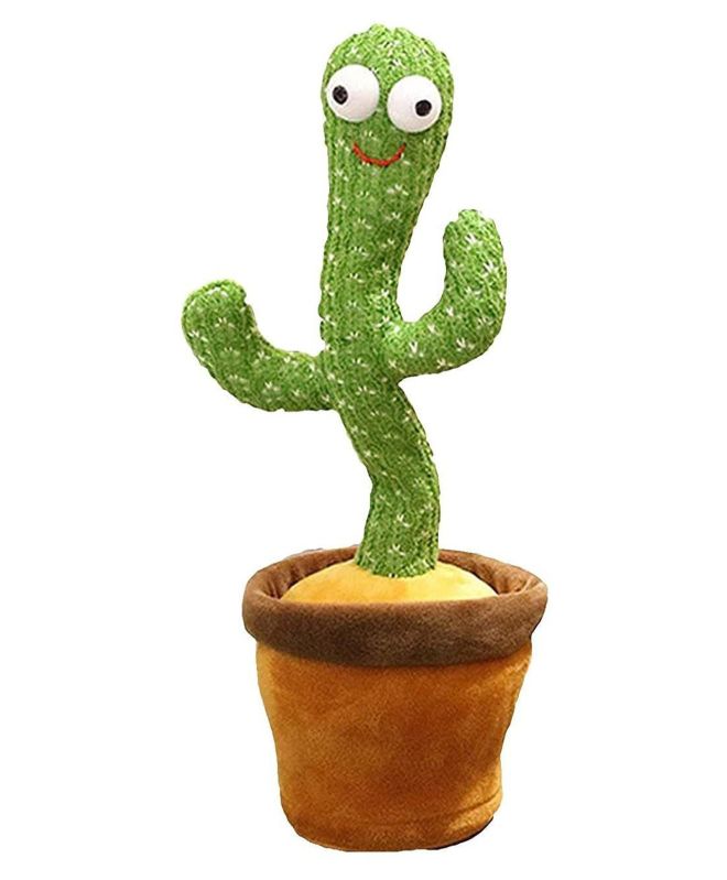 Polyester Dancing Cactus Talking Toy, Age Group : 6-7 years