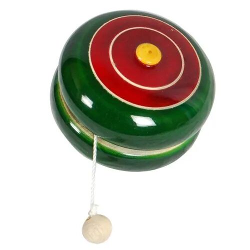 Multicolor Wooden YoYo Spinner Toy, for Kids Playing, Feature : Rust Proof