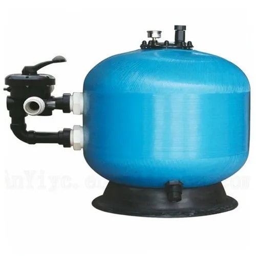 Blue Round Mild Steel Swimming Pool Commercial Filter
