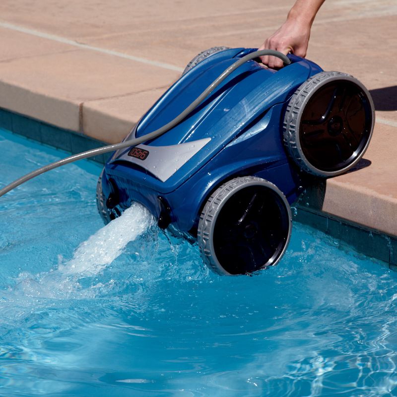 Blue 220V Electric Swimming Pool Robot Cleaner