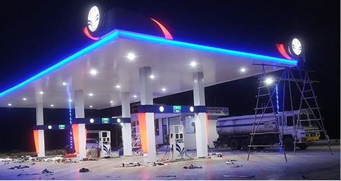 HPCL Petrol Pump Canopy