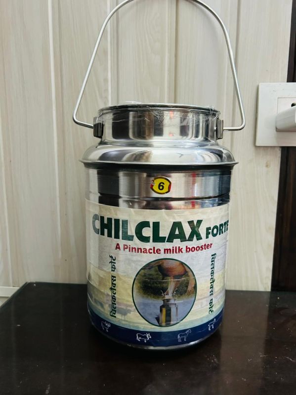 Silver Chilclax Forte Round Polished Stainless Steel Material