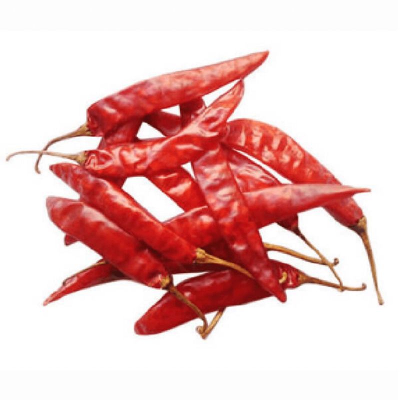 Natural Dried Red Chilli, for Spices, Cooking, Certification : FSSAI Certified