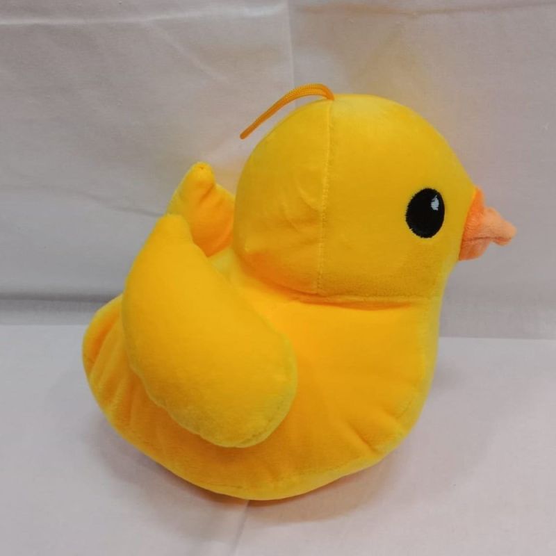 Yellow Duck Soft Toy, For Baby Playing, Technics : Machine Made