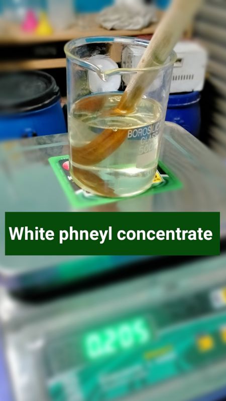 Liquid White phneyl concentrate, for Cleaning, Purity : 99%