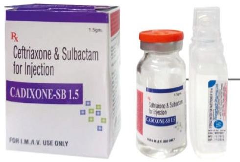 Liquid Cadixone-SB 1.5 Injection, Packaging Type : Glass Bottles