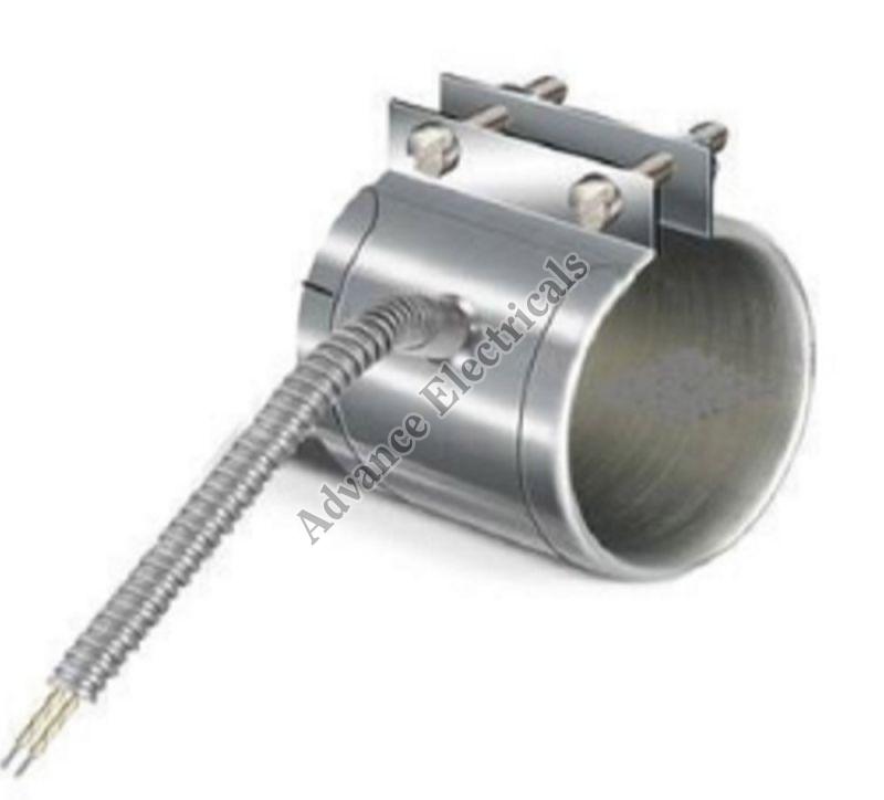 Silver Round Polished Steel Aluminium Nozzle Heater, for Industrial Use, Packaging Type : Carton Box