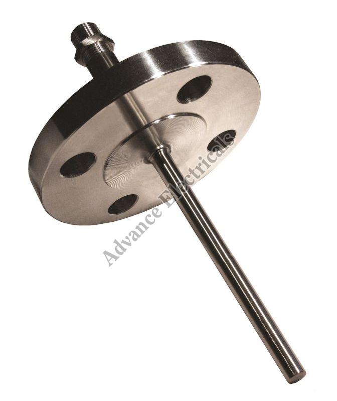 Grey Polished Aluminium Flanged Thermowell, for Fittings, Size : 15-30mm