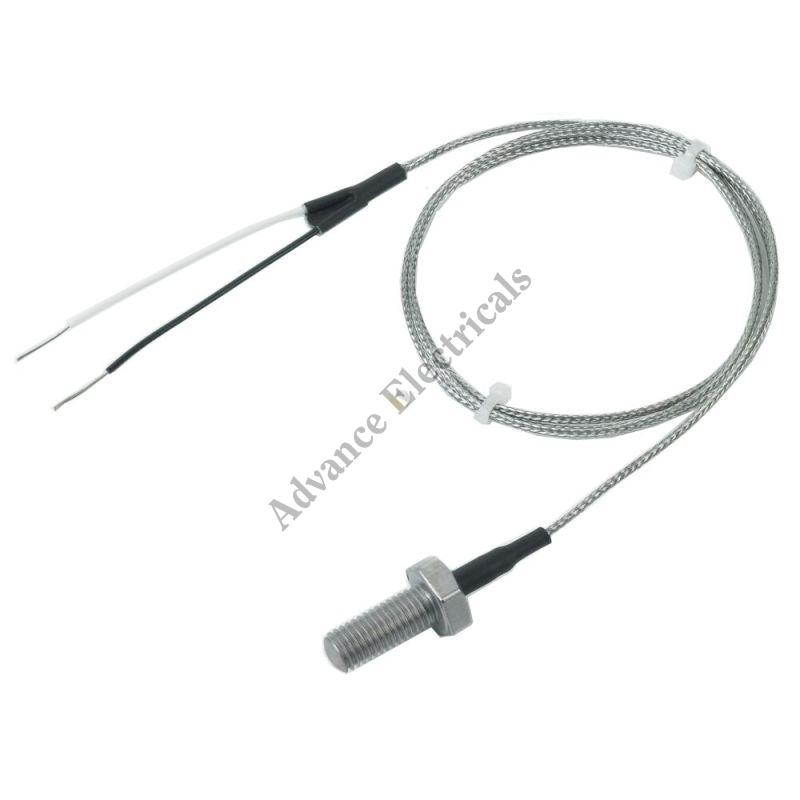 Stainless Steel M6 Bolt Type Thermocouple, for Industrial