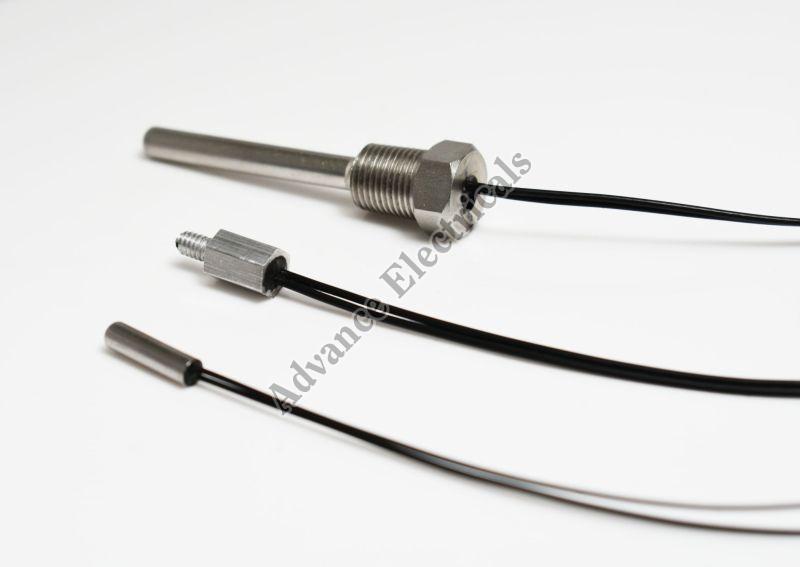 NTC Temperature Sensor, for Plastic Industry, Injection Moulding, Laboratory, Probe Material : Stainless Steel