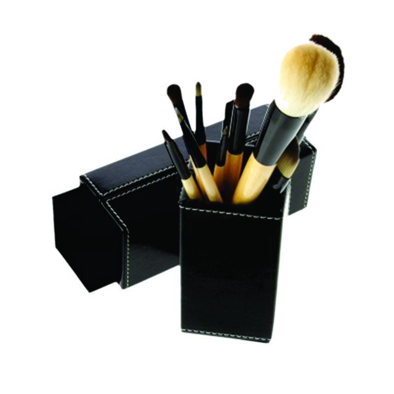 Black Plastic Makeup Brush Holder, Size : Multisizes