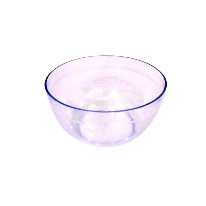 Transparent Round CB14 UD Crystal Bleach Bowl, for salon