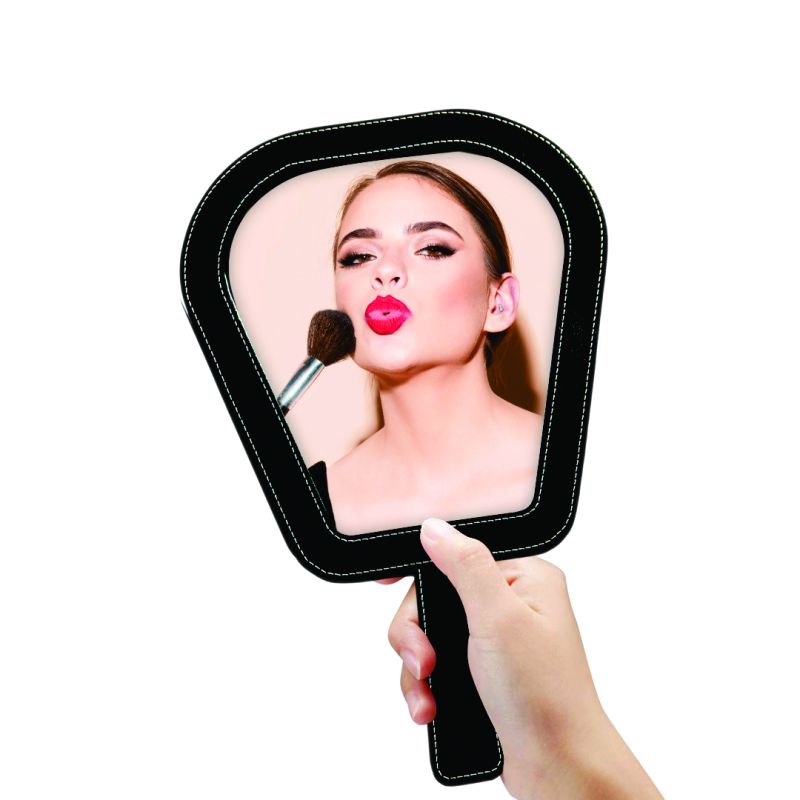 Plain Polished Glass SM4002 UD Salon Mirror, for Home, Personal, Frame Material : Plastic