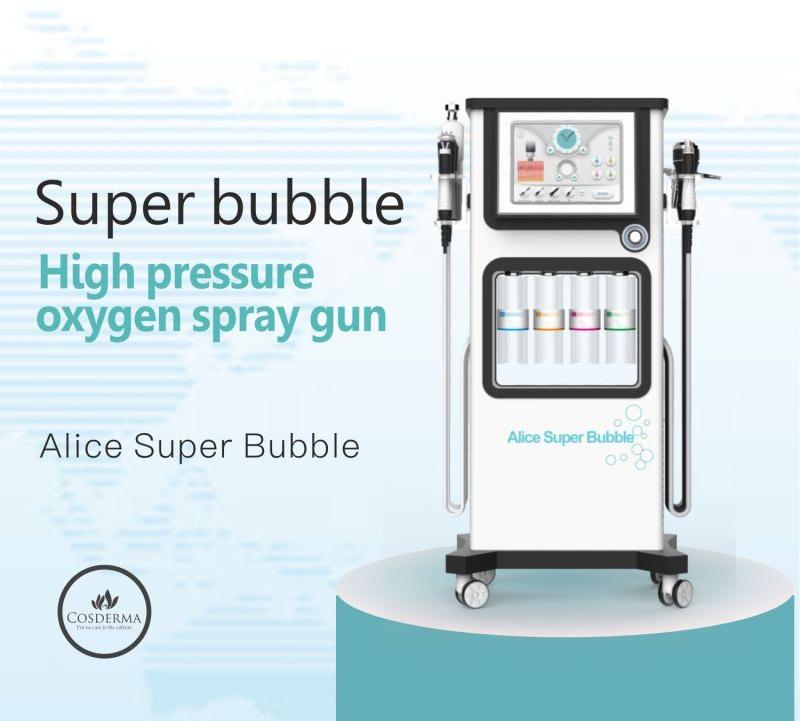 Cosderma Alice Super Bubble High Pressure Oxygen Spray Gun
