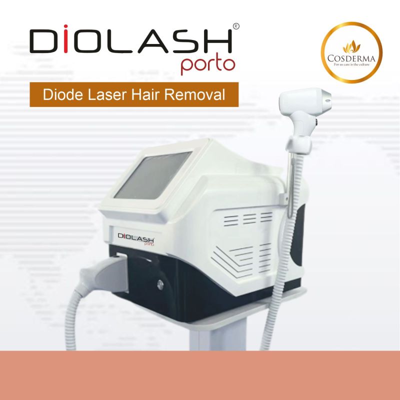 Cosderma Diolash Triple Wavelength Diode Laser Hair Removal Machine