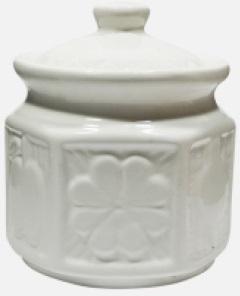 White Ceramic Jar, for Pickle, Storage, Feature : Crack Proof, Fine Finishing, Leakage Proof, Scratch Resistant