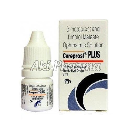 Careprost Plus Eye Drops, for Pharmaceutical, Form : Liquid