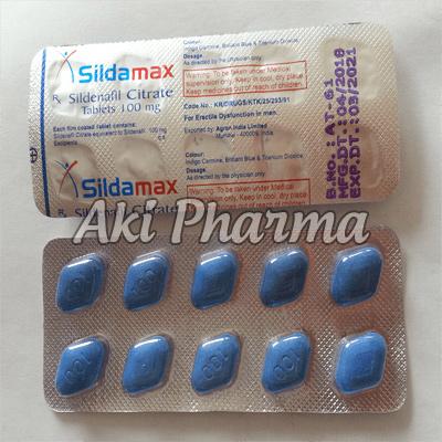 Sildamax Tablets, for ED Products, Purity : 99%