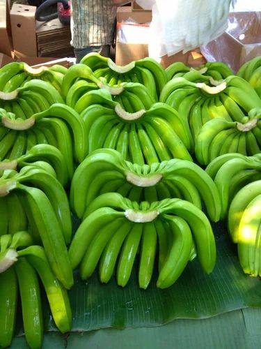 Natural Fresh Green G9 Banana, for Human Consumption, Packaging Size : 20 kg