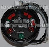 Round Mild Steel MM-0037A Mechanical Dual Gauge, for Liquid Pressure, Display Type : Digital