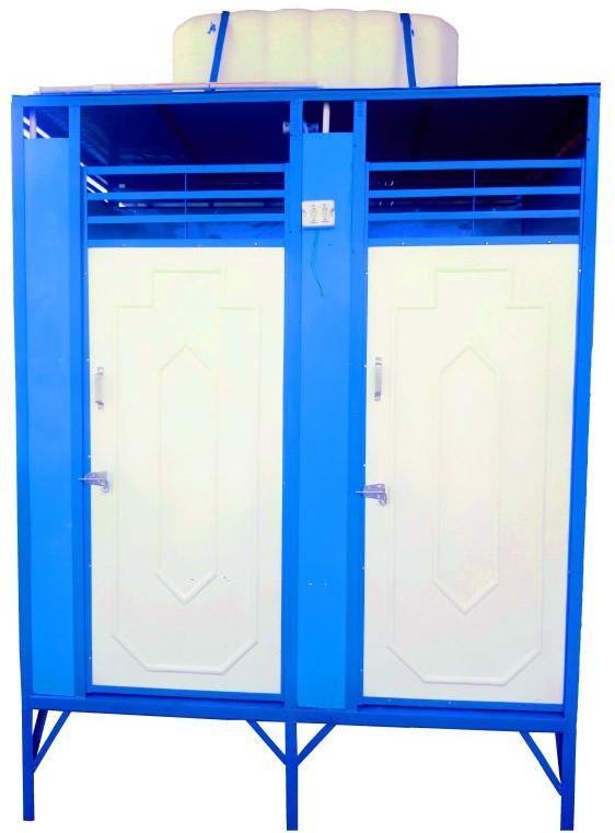 FRP Two Seater Portable Toilet Cabin