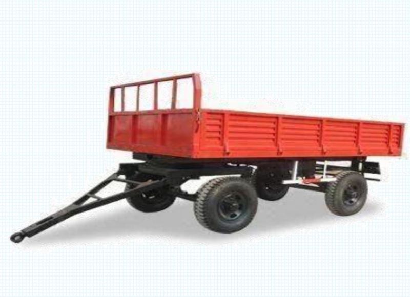 Rectangular Metal Agriculture Trailer, For Moving Goods, Size : Customized