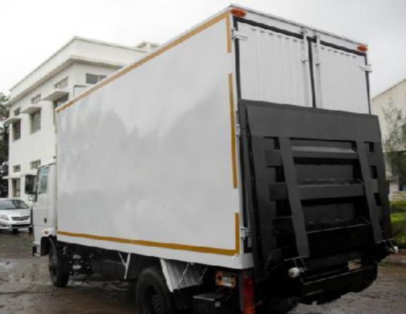 Rectangular Mild Steel Tail Lift Container, for Automobile Industry, Size : Standard