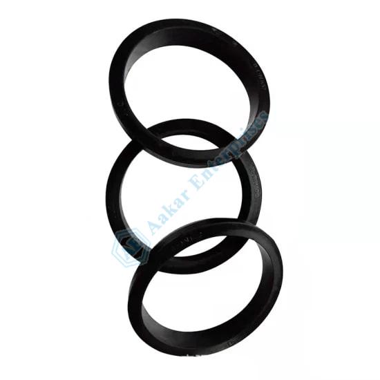 Black Round FFKM Rubber Rings, for Industrial, Size : Standard