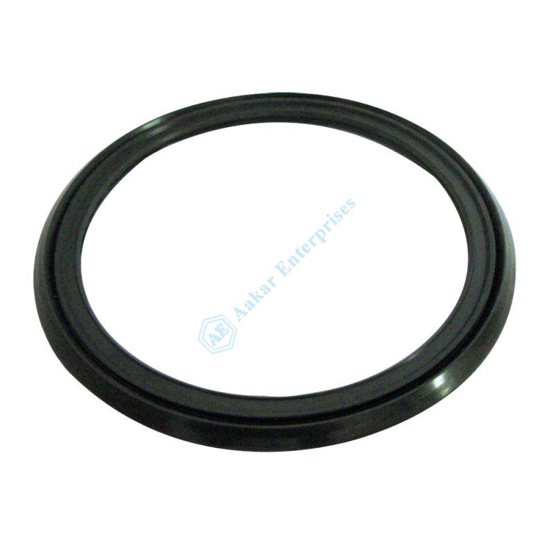 Black Round Rubber Pipe Rings, for Industrial, Size : Standard