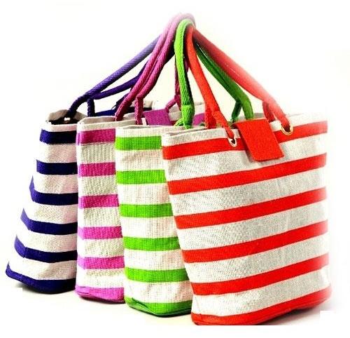 Multicolor Printed Fancy Cotton Bag, for Shopping, Size : Multisizes