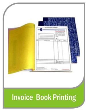 Bill Book Printing