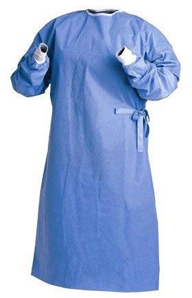 Non Woven Unisex Disposable Surgical Gown, Size : Free Size
