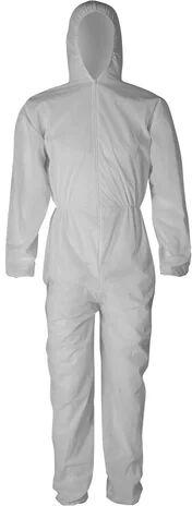 White Disposable Coverall Suit