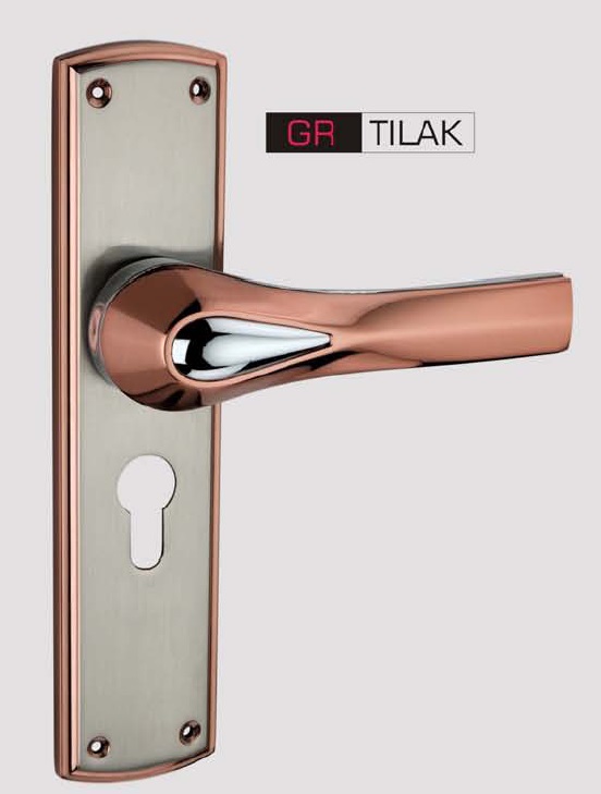 Polished Zinc GR Tilak Door Handles, for Industrial, Size : 200, 250, 300mm
