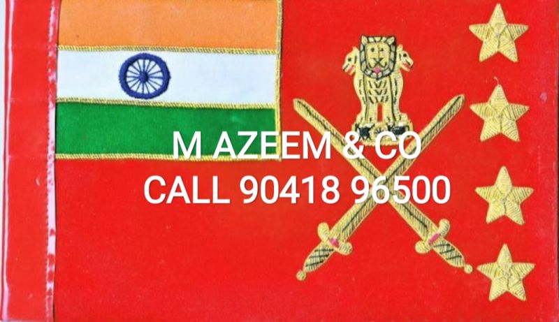 India army Car Flag (cosf), Size : 6x4Ft