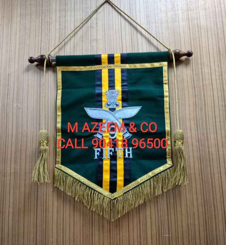Green Gorkha Rifles T Flag Banner