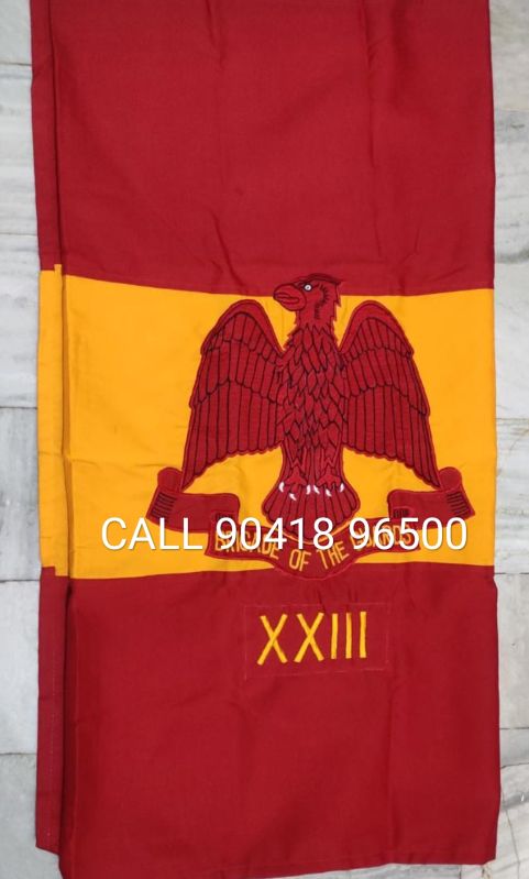 Guards Regimental Flag, Size : 10x6Ft, 3x2Ft