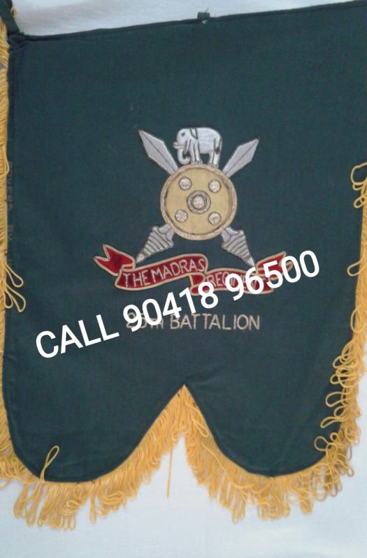 50-200gm Nylon Madras Regt Band Banner, For Promotional, Width : 40-80cm