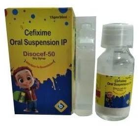 Disocef-50 IP Dry Syrup, Packaging Size : 15gm/30ml