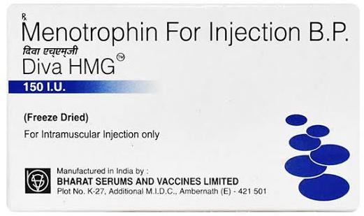 Diva HMG 150IU Injection, for Clinical