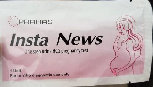 Insta News HCG Pregnancy Test Kit, Packaging Type : Plastic Pack