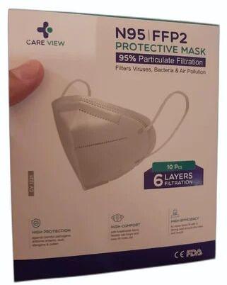 White N95 FFP2 Protective Mask