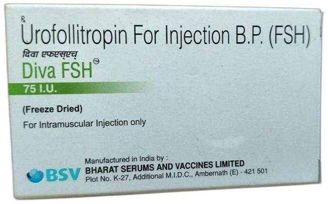 Urofollitropin BP 75 IU Injection