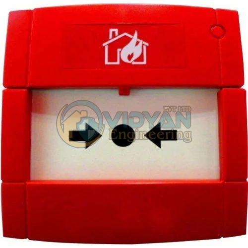 Red 18-26 V DC ABS Plastic Agni Manual Call Point