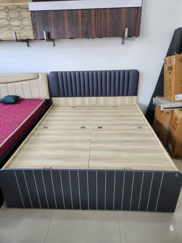 Rectangular Engineered Wood Bed, For Box Storage, Size : King Size