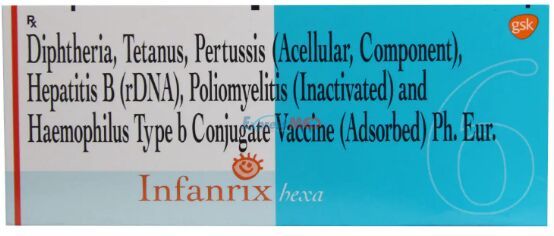 Liquid Infanrix Hexa Vaccine, Packaging Type : Box, Grade Standard ...