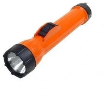 Orange Round Battery Flameproof Safety Torch