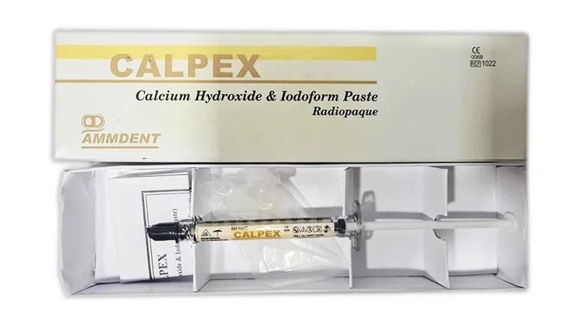 Ammdent Calpex Calcium Hydroxide & Iodoform Paste /dental Temporary Filling Material